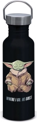 Aluminium fles met Grogu-motief uit The Mandalorian
