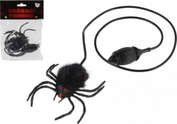 Springende spin met handpompje 7 cm