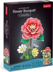 3D-puzzel Camelia-boeket