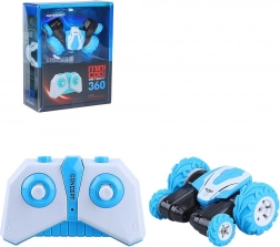 Stunt RC auto mini blauw