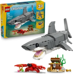 LEGO Creator 3-in-1 wilde haai en schatkist