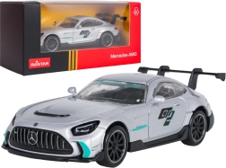 Metalen model Mercedes-AMG GT2 RASTAR op schaal 1:43, zilver