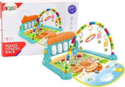 Kleurige multifunctionele babygym-mat met pianotje