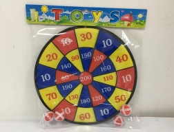 Klittenbanddoel met vier balletjes