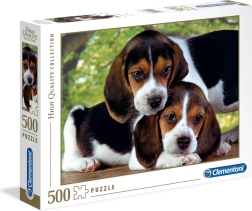 Puzzel 500 stukjes – hondjes Clementoni