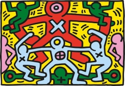 Puzzel 1000 stukjes keith haring 3 – CLEMENTONI novo art series
