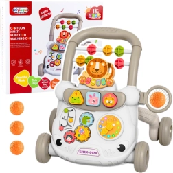 Interactieve educatieve loopwagen