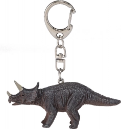 Mojo Sleutelhanger met Triceratops-figuurtje