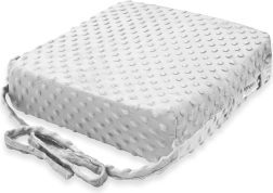 Kinderzitverhoger voor stoel New Baby Minky grijs