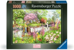 Ravensburger puzzel Cosy Café Collection nr. 4: Riviercafé 1000 stukjes