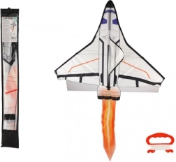 Vlieger in de vorm van een spaceshuttle