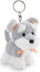 NICI sleutelhanger pluchen schnauzer 10 cm