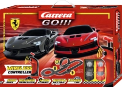 Carrera GO racebaan Ferrari Supercar Power 5,3 m met draadloze handcontrollers