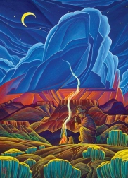 Puzzel De hele nacht 1000 stukken van Cobble Hill