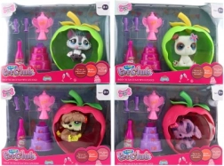 Set diertje met huisje appeltje met lampje