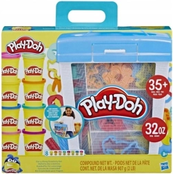 Creatieve koffer met boetseerklei en accessoires van Play-Doh