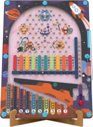 2Kids Toys magnetische flipperkast Ruimte 2-in-1