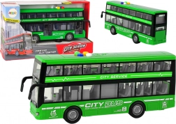Dubbeldekkerbus met licht en geluid 1:16 – Groen
