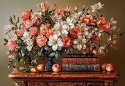 Puzzel Bloemige Avond 1000 stukjes CASTORLAND