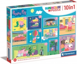 Puzzel Varkentje Peppa 10in1 van Clementoni