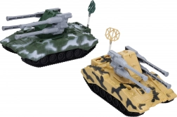 Militair voertuig met vliegwiel 15 cm