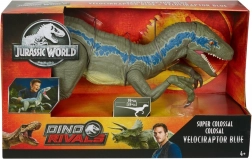 Grote dinosaurus JURASSIC WORLD Blue – beweegbaar figuur