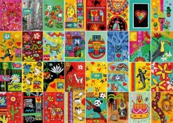 Puzzel popartmozaïek 1000 stukjes MAGNOLIA