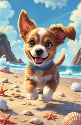 Puzzel Treflíci Puppy 54 stukjes