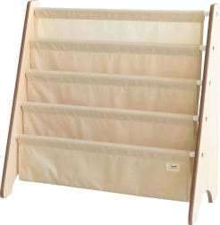 3 Sprouts boekenrek recycled solid/beige