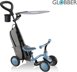 Globber loopfiets 3-in-1 Deluxe - Learning Bike 3-in-1 Deluxe - Ash Blue