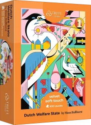 Trefl puzzel Velvet Soft Touch: Nederland – welvaartsstaat, 500 stukjes