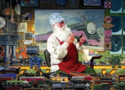 Puzzel COBBLE HILL 1000 stukjes – Santa’s hobby