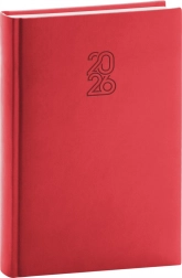 Dagboek 2026 rood