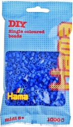 Donkerblauwe strijkkralen 1000 stuks