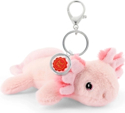 Keeleco sleutelhanger voor tas axolotl 12 cm