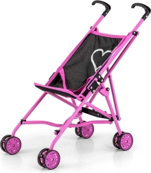 kinder buggy voor poppen MILLY MALLY Julia Prestige Black