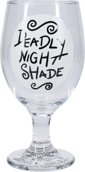 Glas met het thema Nightmare Before Christmas