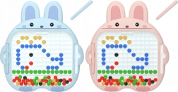 Magnetische mozaïek konijntje met pen en voorbeelden