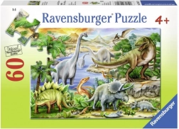Ravensburger puzzel prehistorisch leven 60 stukjes