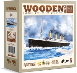 Houten puzzel Titanic 505 stukjes WOODEN CITY