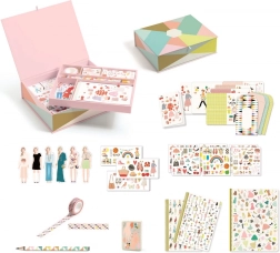 Djeco creatieve papieren set met Tina