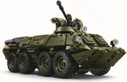 Militaire bouwset Sluban BTR-80AS op schaal 1:35