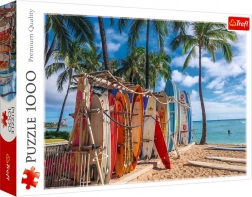 Puzzel 1000 stukjes – strand WAIKIKI, Hawaï