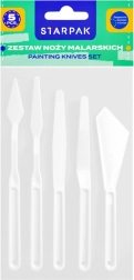 Schilderspatels – set van 5 stuks