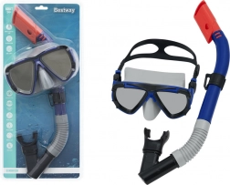 zwarte duikset met masker en snorkel Bestway