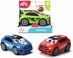 Knijpautootje MERCEDES ABC, 11 cm – 3 kleuren