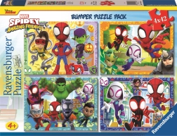 Ravensburger puzzel Spidey en zijn geweldige vrienden 4x42 stukjes