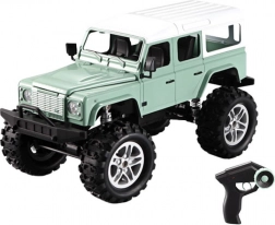 Op afstand bestuurbare auto 1:14 groene Land Rover Defender van Double Eagle