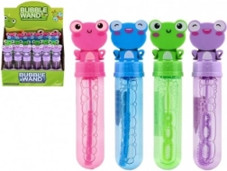 Bellenblaas Kikker 13 cm – 4 kleuren, kinderbellenblaas met schattige dop