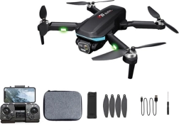 Opvouwbare drone met obstakeldetectie en 720p wi‑fi-camera, rc-bediening